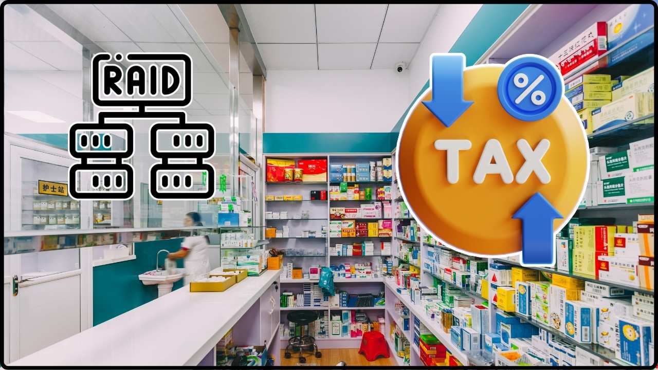 Ajanta Pharma Offices Face Tax Raids