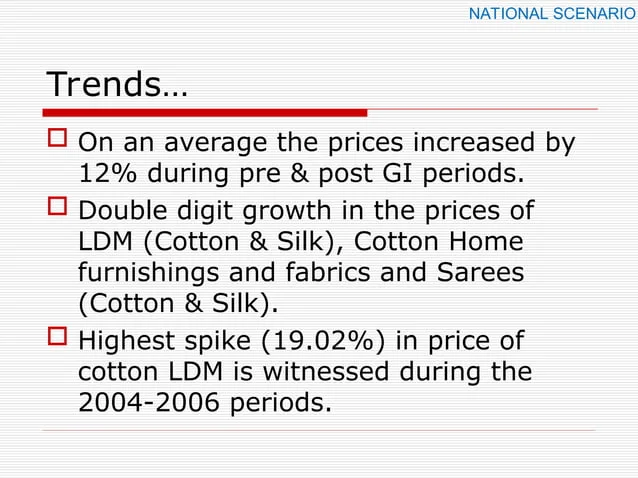 Andhra Pradesh Handloom Sector Performance