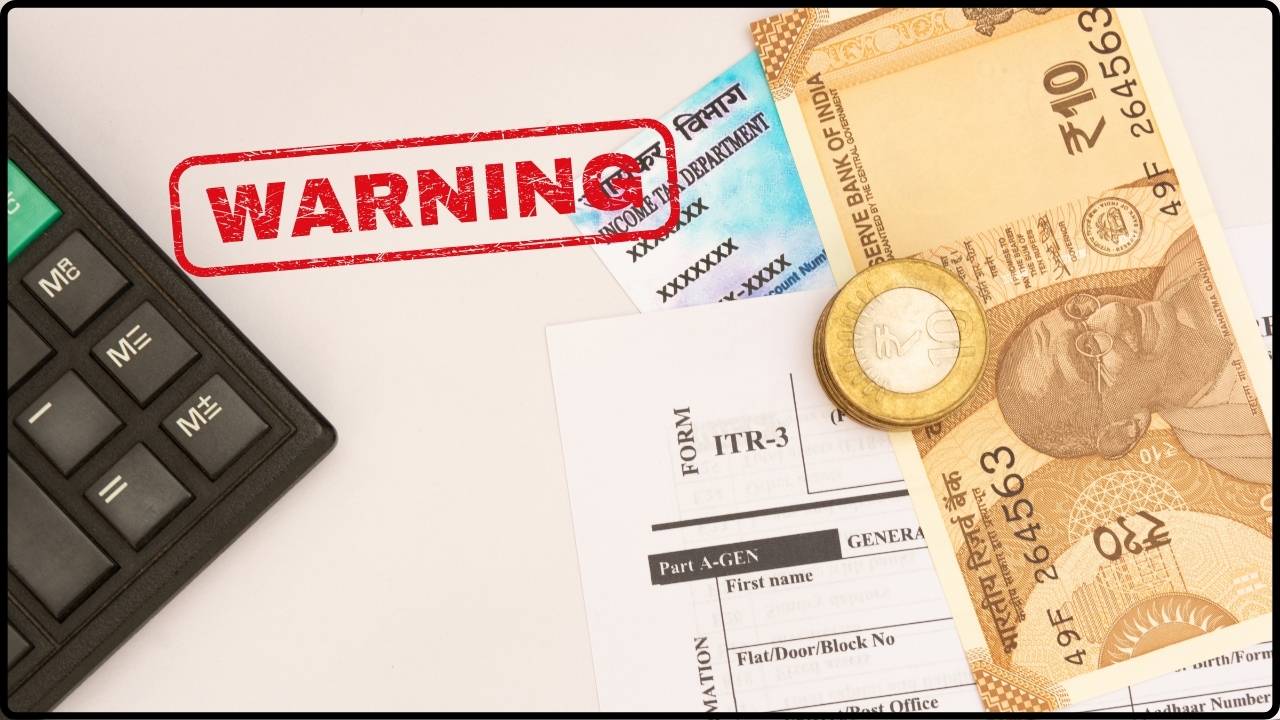 ITR Filing 2025 Warning