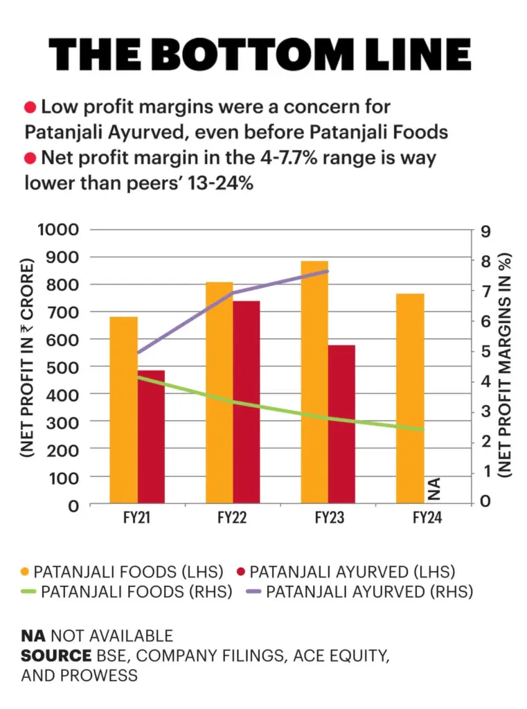 Patanjali Financial Performance & RoCE Trends
