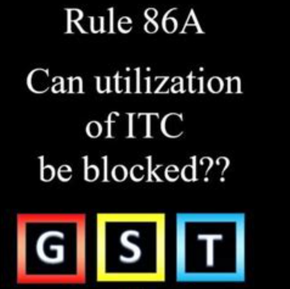 Supreme Court Denies Plea Challenging GST ECL Blocking Relief 4 Rule 86A