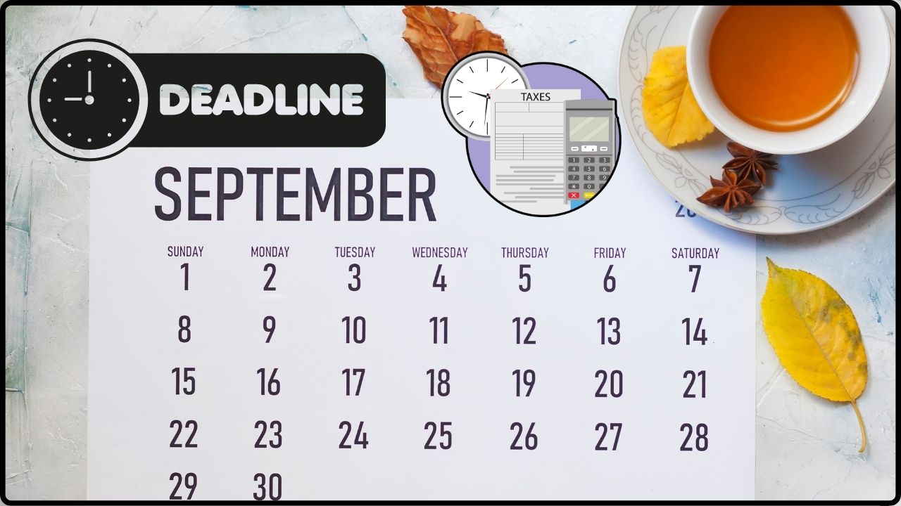 September 2025 Tax Calendar