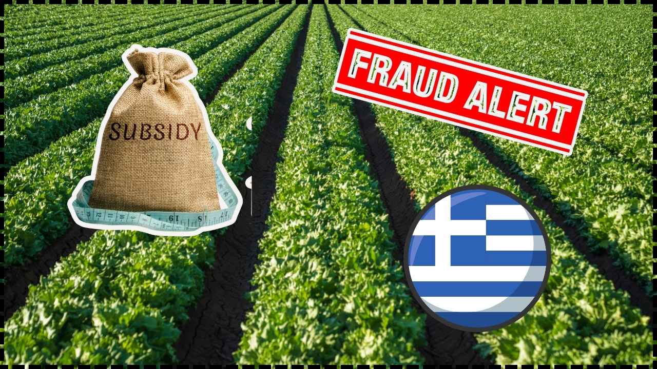 Greek PM Exposes Chronic EU Farm Subsidy Fraud