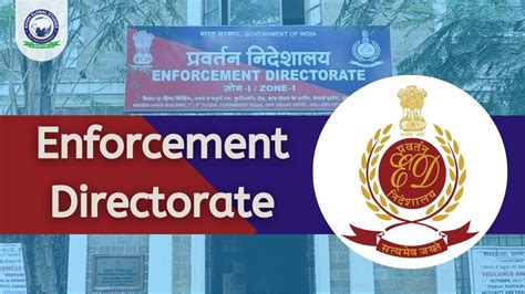 ₹150 Crore Jaipur Land Scam: ED Recovers Crores in Jewellery During Raids 4 close up ED emblem